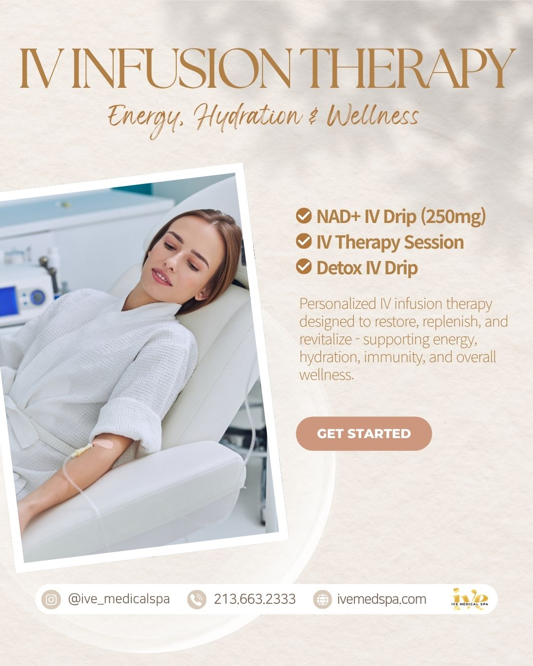 IV INFUSION THERAPY, Restore. Replenish. Revitalize.